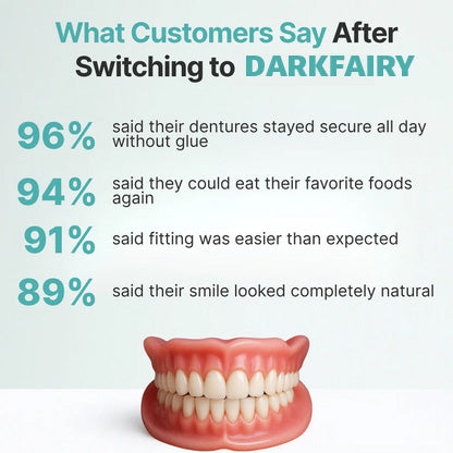 🦷Ends Today: 70% OFF! DarkFairy GelFit Functional Dentures & Make you more confident
