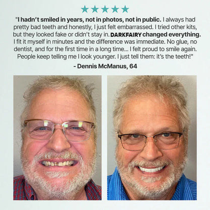 🦷Ends Today: 70% OFF! DarkFairy GelFit Functional Dentures & Make you more confident