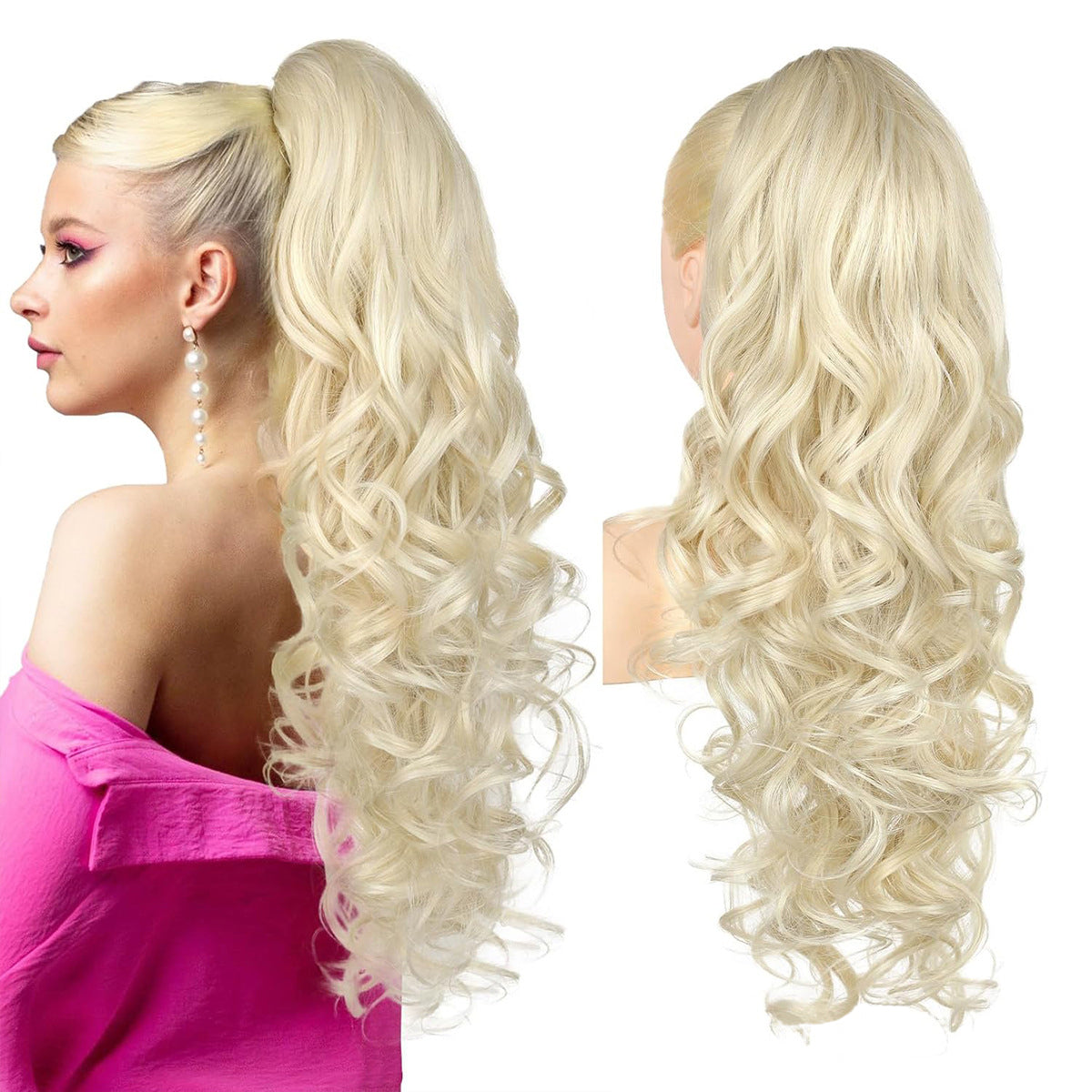 ✨ Now 45% OFF⚡Clip-in Big Wavy Ponytail Extension
