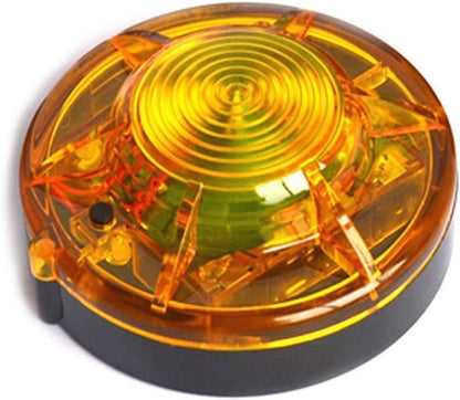 3 Pack LED Road Flares Roadside Flashing Emergency Lights Beacon luminous with Magnetic Base for Vehicle and Outdoor Sports.(Red)